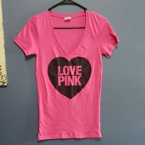 PINK VS Heart Top